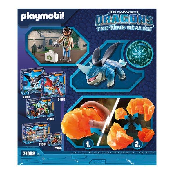 Playmobil  71082 Dragons: The Nine Realms - Plowhorn & D'Angelo 