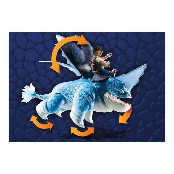 Playmobil  71082 Dragons: The Nine Realms - Plowhorn & D'Angelo 