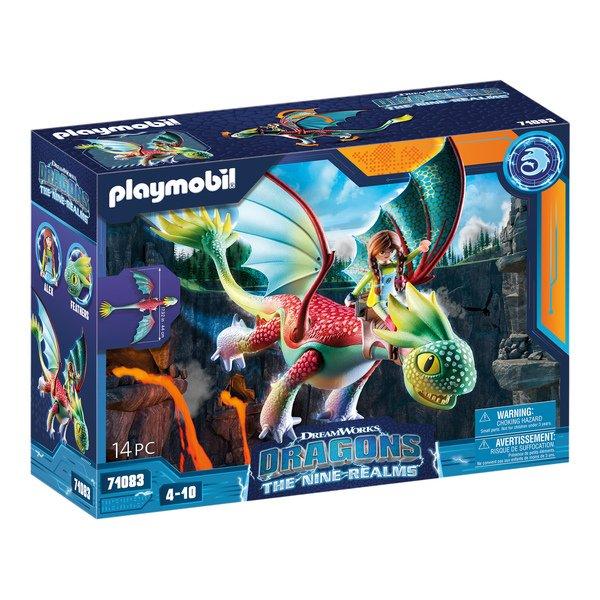 Image of Playmobil 71083 Dragons: The Nine Realms - Feathers & Alex