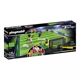 Playmobil - Figurines : Terrain de football
