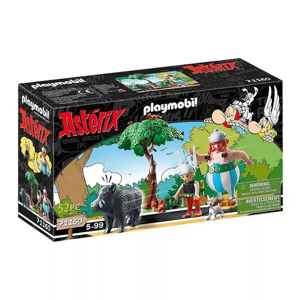 Playmobil Asterix Chasse au sanglier 71160