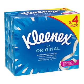 Kleenex Original Box Quattro 3-lagig Kosmetiktücher Original Quattro-Box  