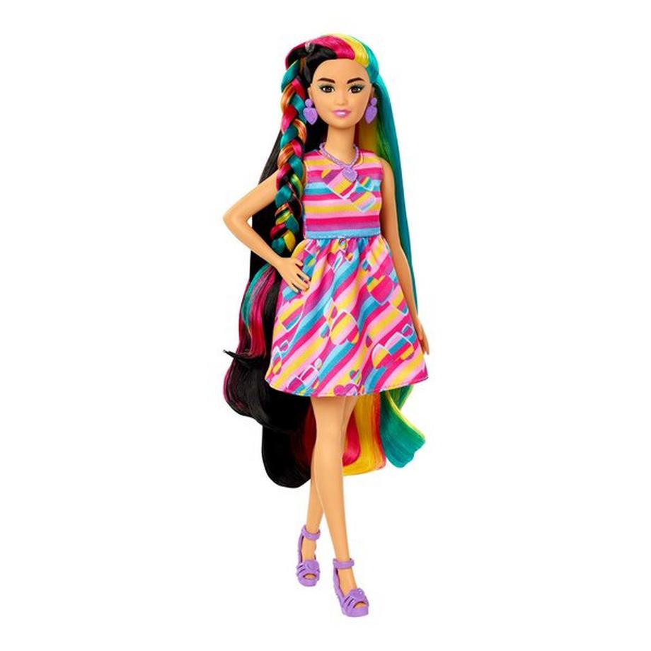Barbie  Totally Hair Puppe inklusive Styling-Zubehör 