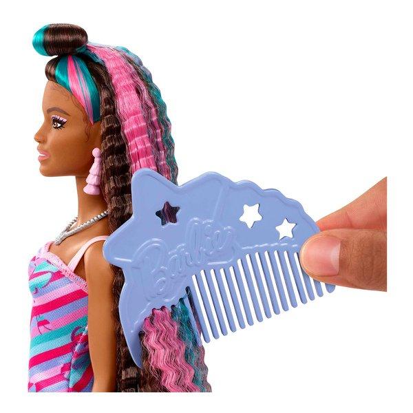 Barbie  Totally Hair Puppe im Schmetterlingslook 