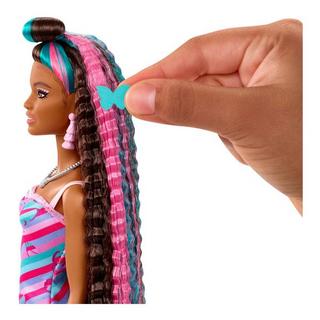 Barbie  Totally Hair Puppe im Schmetterlingslook 