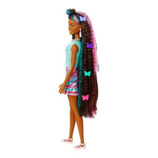 Barbie  Totally Hair Puppe im Schmetterlingslook 