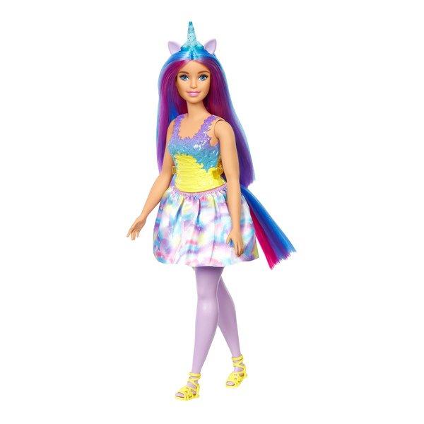 Barbie  Dreamtopia Unicorno Bambola con look arcobaleno 