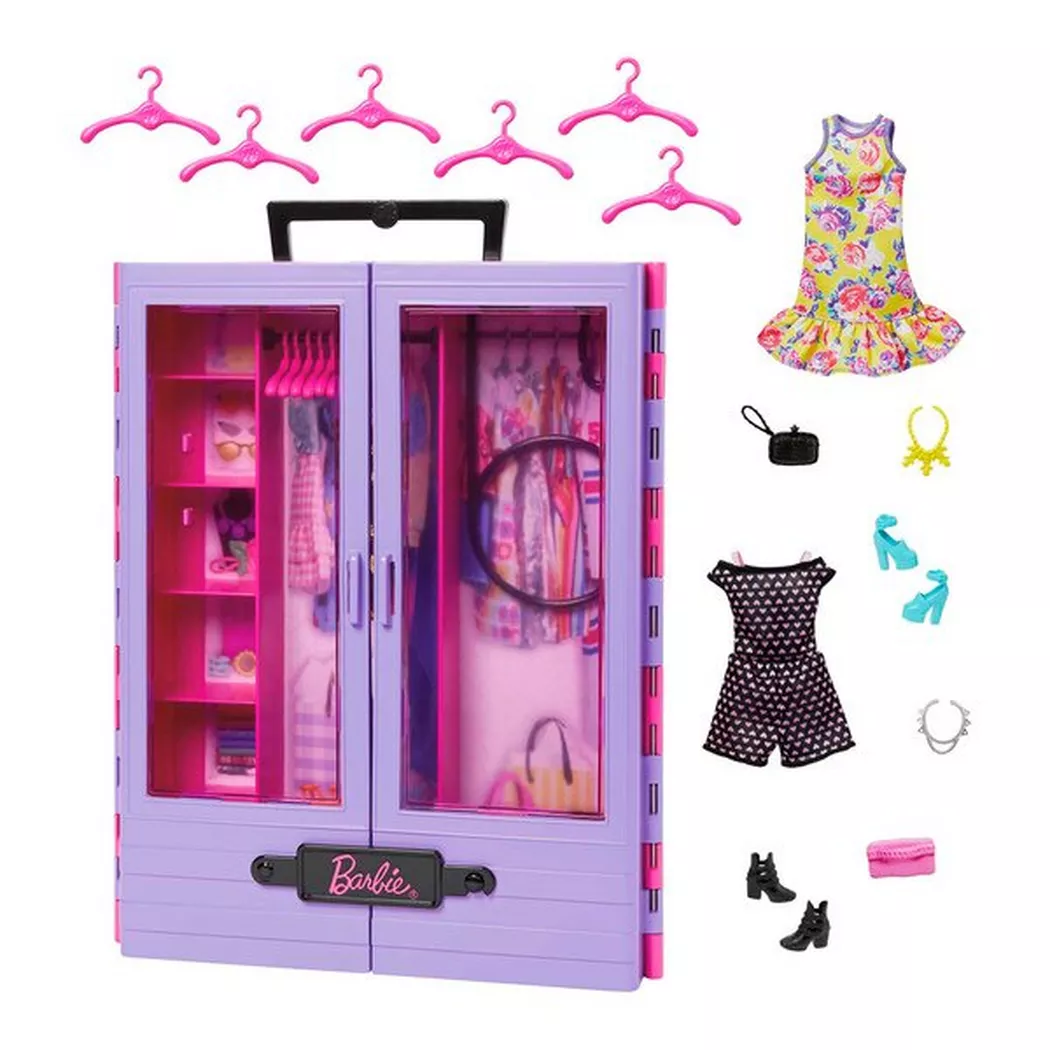 Barbie - Fashionistas Kleiderschrank, Multicolor