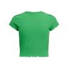 ONLY  T-shirt, col rond, manches courtes Vert