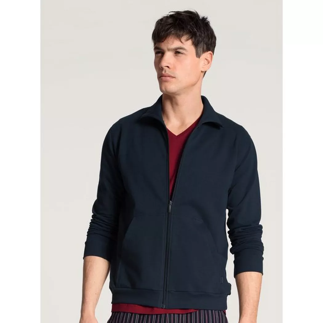 Calida - Jacke, für Herren, Dunkelblau, Größe L