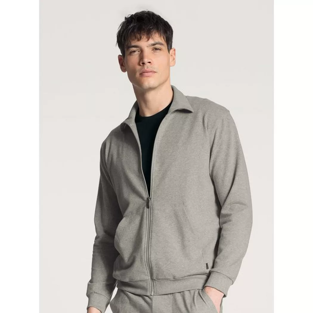 Calida - Jacke, für Herren, Dunkelgrau, Größe S