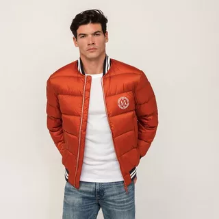 Armani Exchange Daunenbomber Bomberjacke, Reissverschluss 