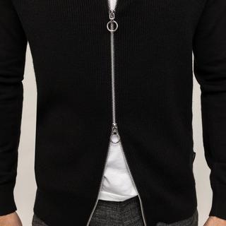 Armani Exchange Strickjacke Zipper Giacca in maglia lunga, maniche lunghe 