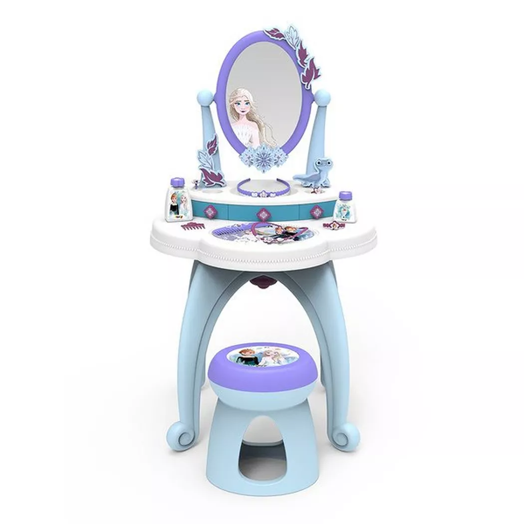 Smoby - Die Eiskönigin 2in1 Frisiertisch, Multicolor