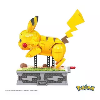 Mega Construx  Mega Construx Pokémon Motion Pikachu Multicolor