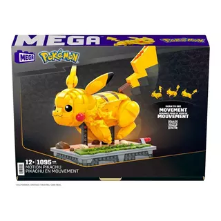Mega Construx  Mega Construx Pokémon Motion Pikachu Multicolor