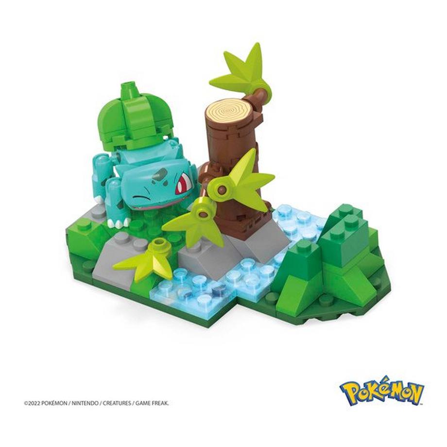 Mega Construx  Pokémon - Les aventures de Bisasam dans la forêt 