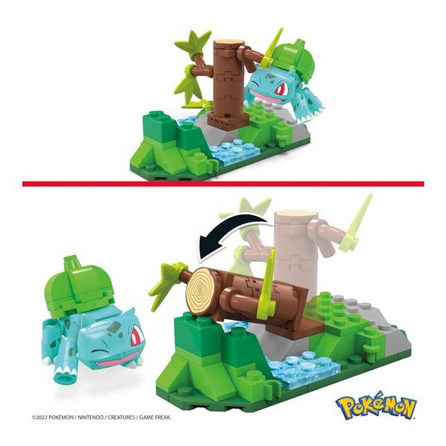 Mega Construx  Pokémon - Les aventures de Bisasam dans la forêt 