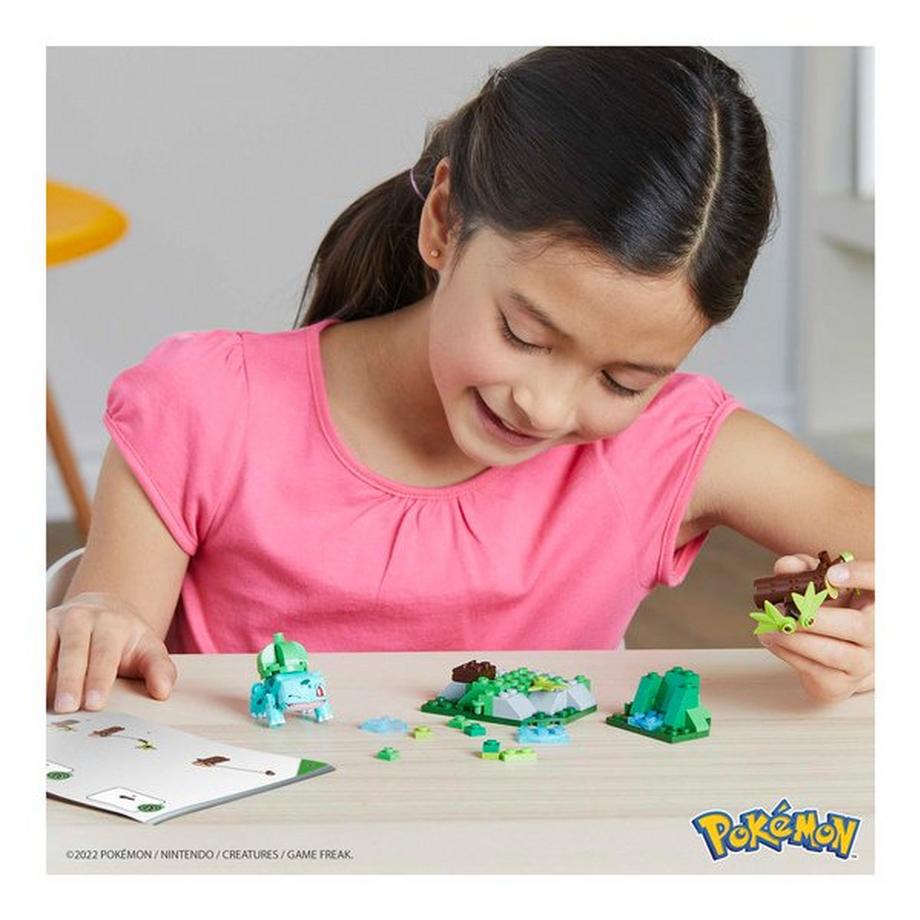 Mega Construx  Pokémon - Les aventures de Bisasam dans la forêt 