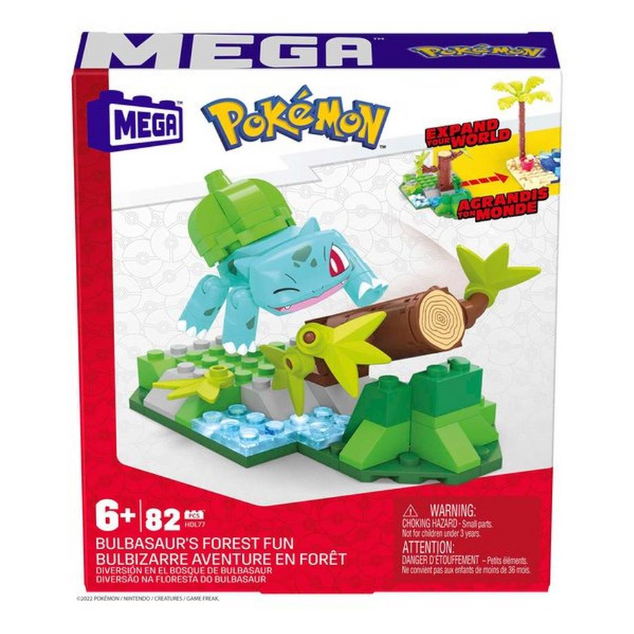 Mega Construx  Pokémon - Les aventures de Bisasam dans la forêt 