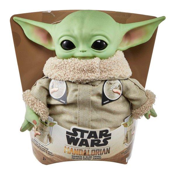 Mattel  Star Wars Grogu Potere della Forza Peluche con suoni 