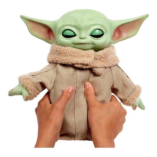 Mattel  Star Wars-Peluche Grogu Sons et Mouvements 