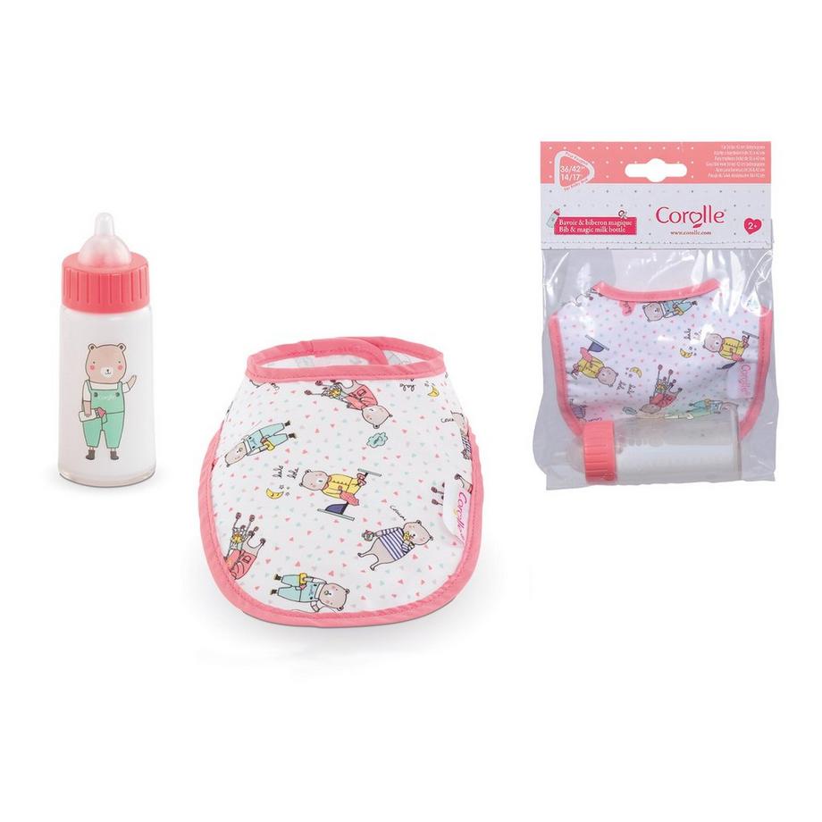 Corolle  Bavaglino e biberon 