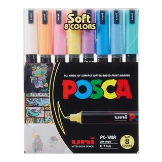 Posca Marker Set PC-1MR Soft Colors 