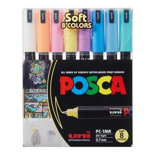 Posca Set de marqueurs PC-1MR Soft Colors 