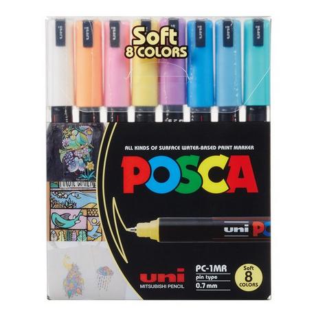 Posca Marker Set PC-1MR Soft Colors 