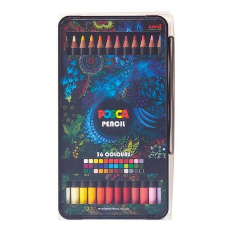 Posca Crayons de couleur KPE-200 
