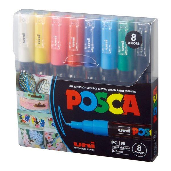 Posca Set de marqueurs PC-1M 8C 