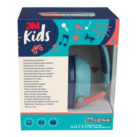 3M  3M™ Protezione dell'udito per bambini, blu (87-98 dB) 