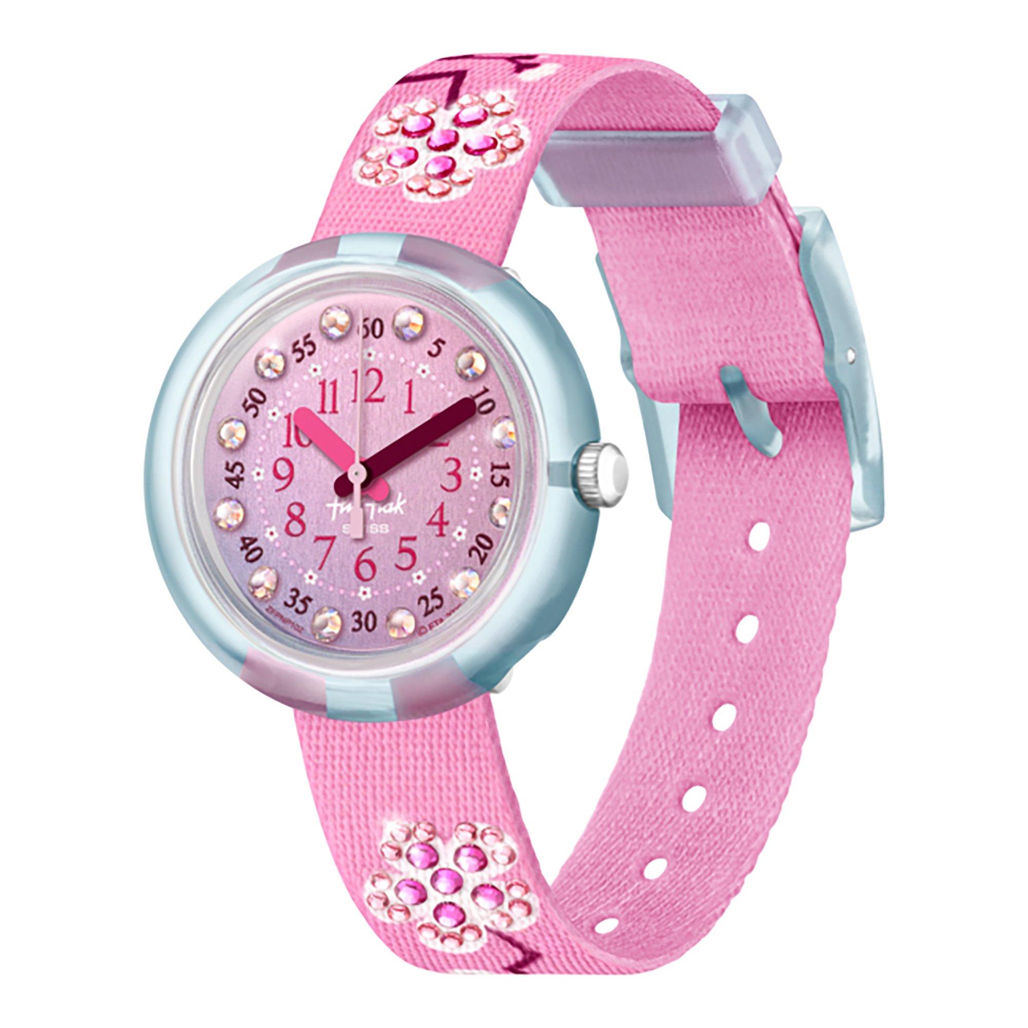 flik-flak SPARKLING CHERRY BLOSSOM Horloge analogique 