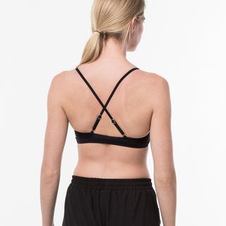 Manor Sport Beach Cross Top Solid Bikini-Top 