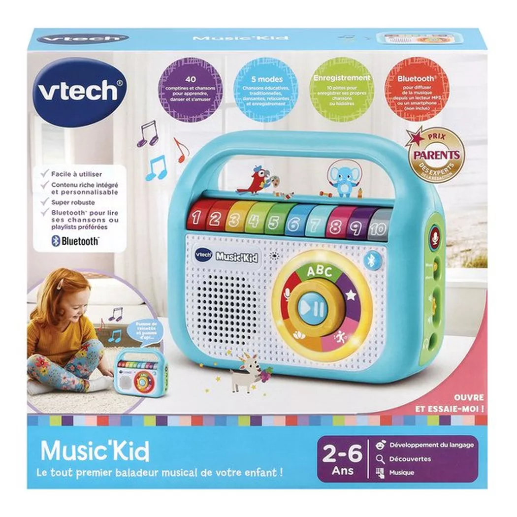 VTech - Music'Kid, Französisch, Multicolor