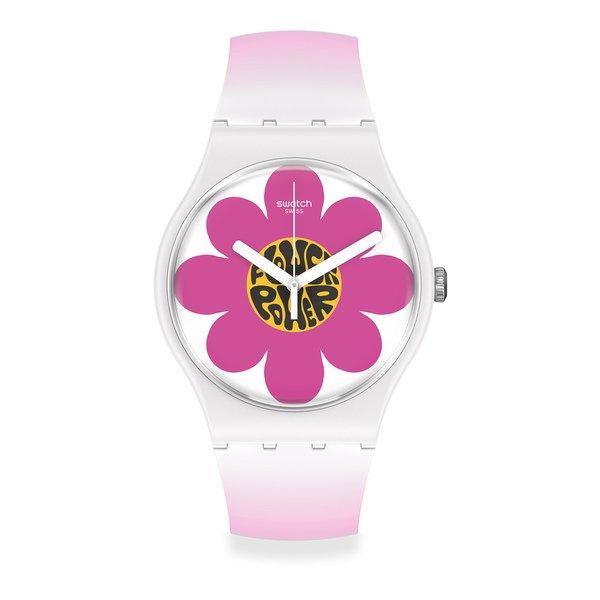 swatch FLOWER HOUR Orologio analogico 