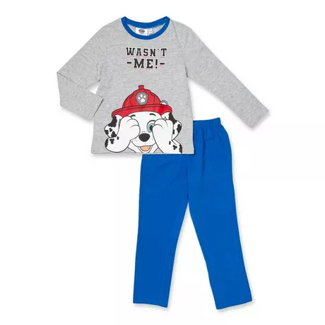 PAW PATROL Pyjama-Set, manches longues  Gris Clair