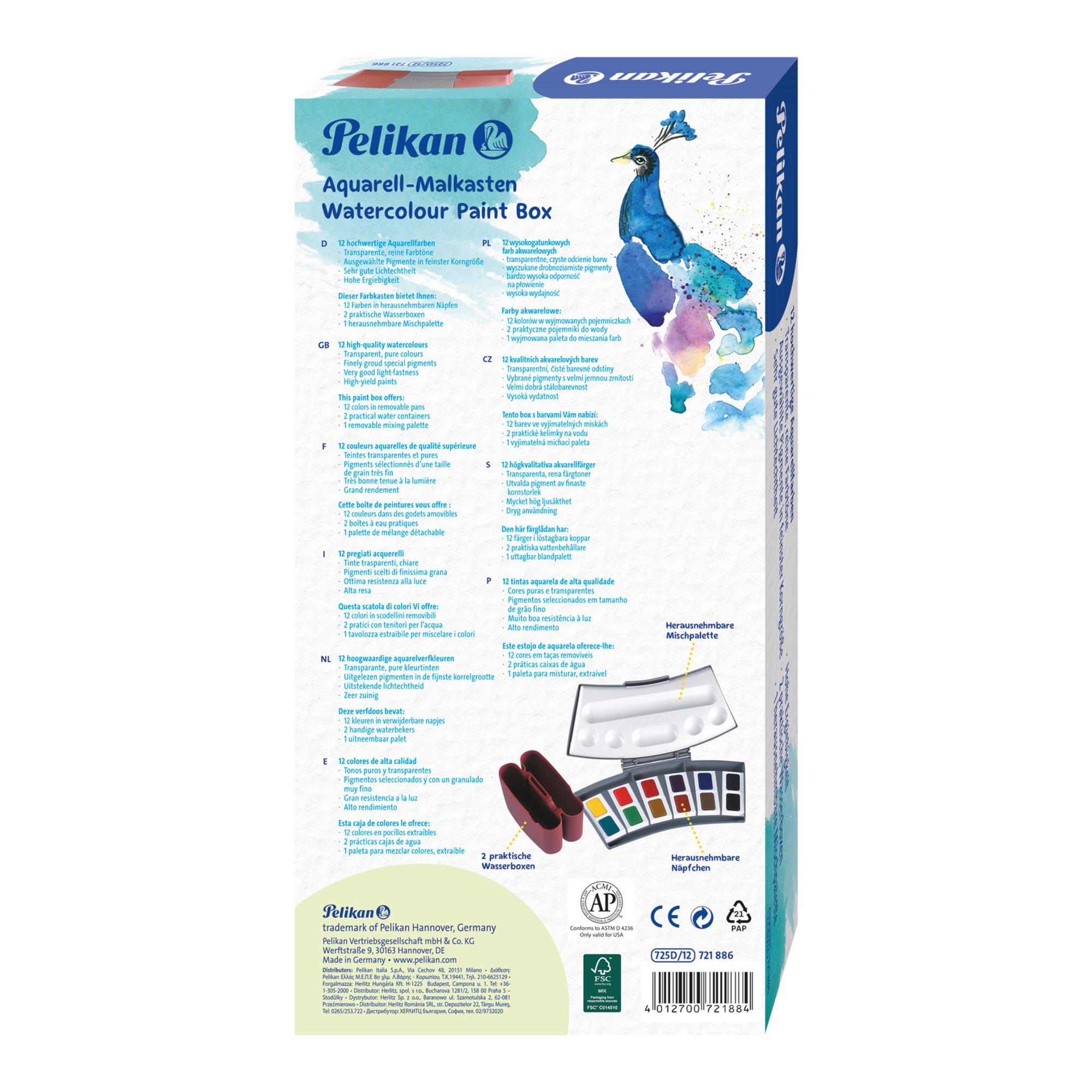 Pelikan Aquarellfarbkasten  