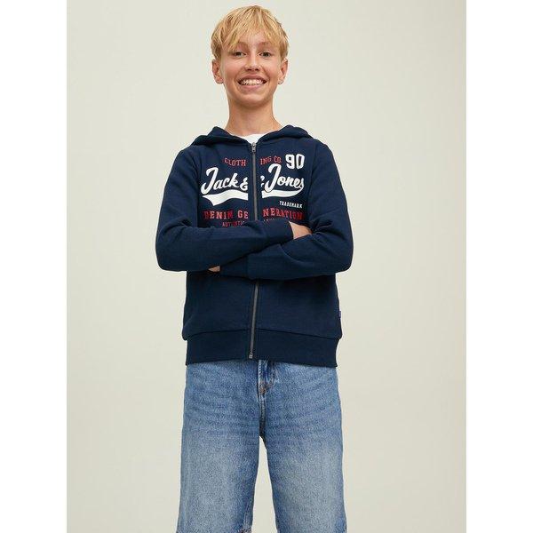 Jack & Jones Junior HOODIE ZIP Hoodie mit Reissverschluss 
