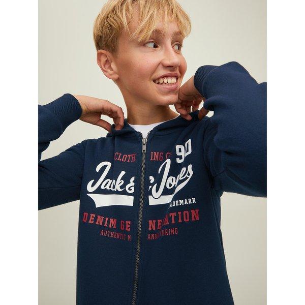 Jack & Jones Junior HOODIE ZIP Hoodie mit Reissverschluss 