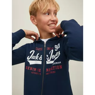 Jack & Jones Junior HOODIE ZIP Hoodie mit Reissverschluss 