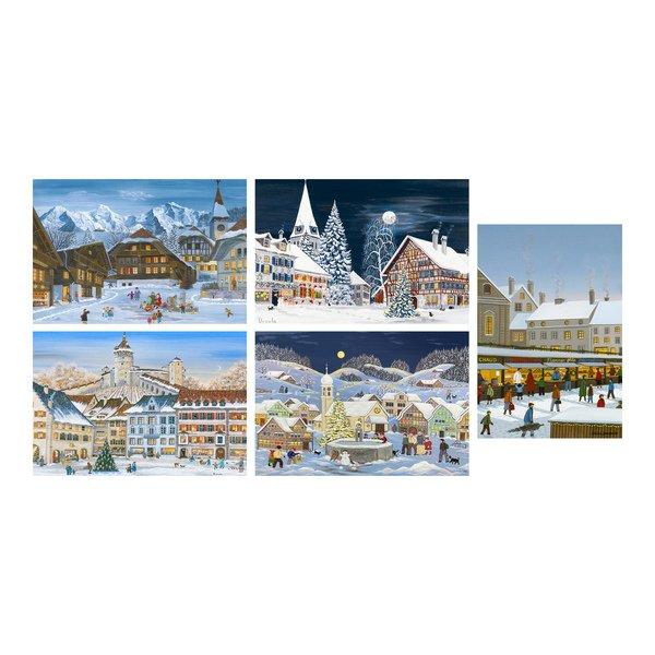 Unicef Weihnachtskarten Set Christmas in the City online kaufen MANOR
