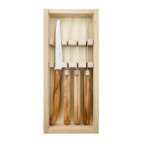 VERDIER Coltelli da bistecca 4 pezzi Laguiole Débutant 