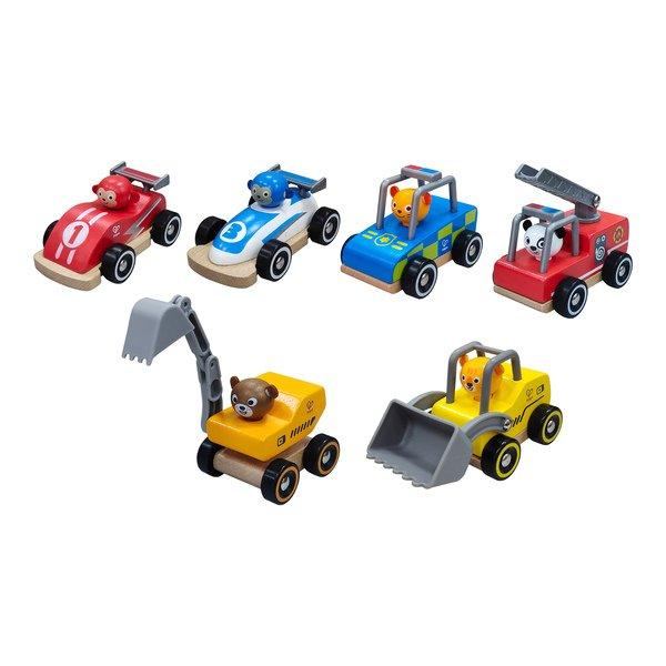 Hape  Véhicule à bolide, assortiment aléatoire 