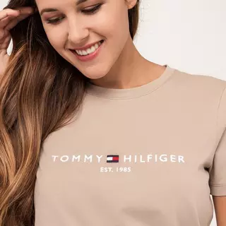 TOMMY HILFIGER  T-Shirt, mc Camel