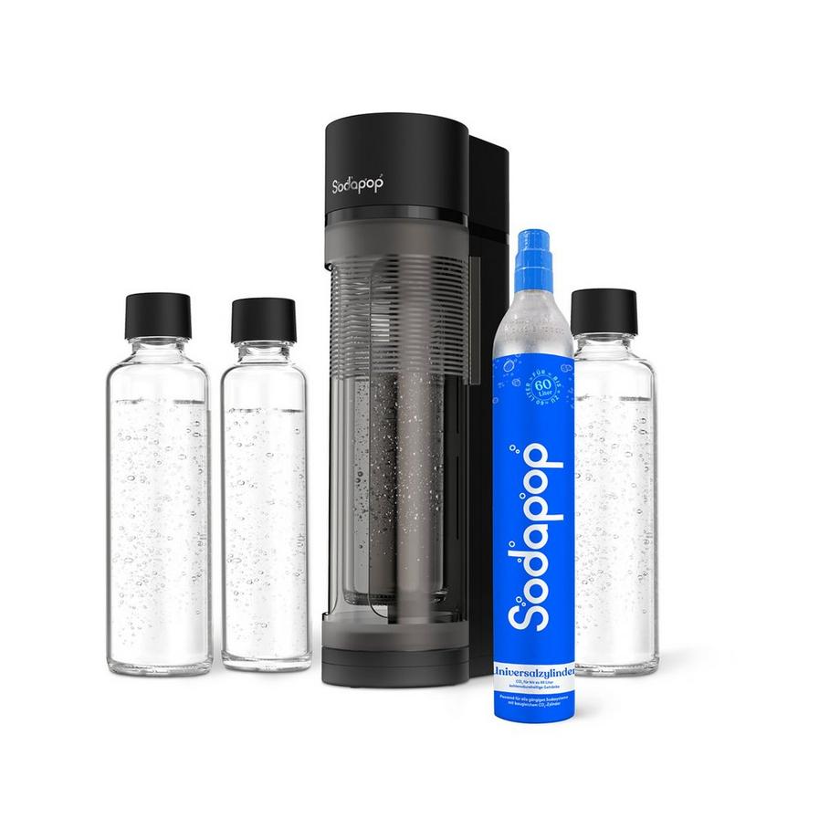 Sodapop Gasatore d'acqua 60 Glass/PET 