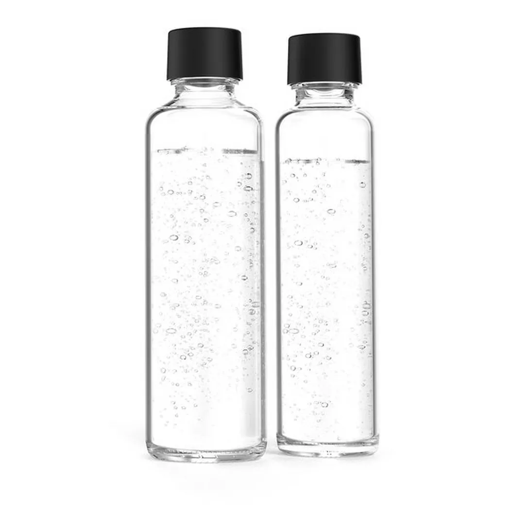 Sodapop Bouteille en verre transparent
