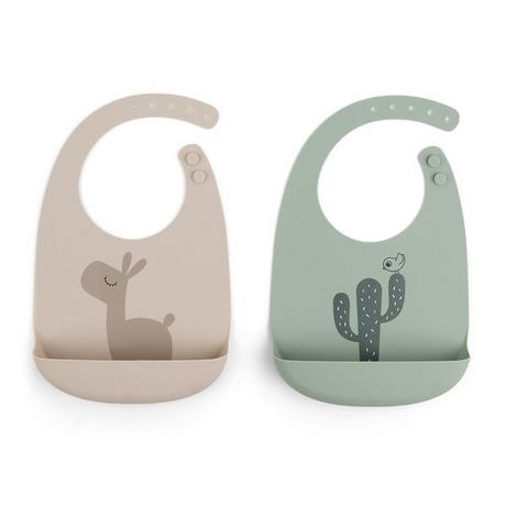 done by deer  Lot de 2 bavoirs 