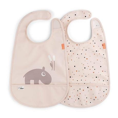 done by deer  Lot de 2 bavoirs 